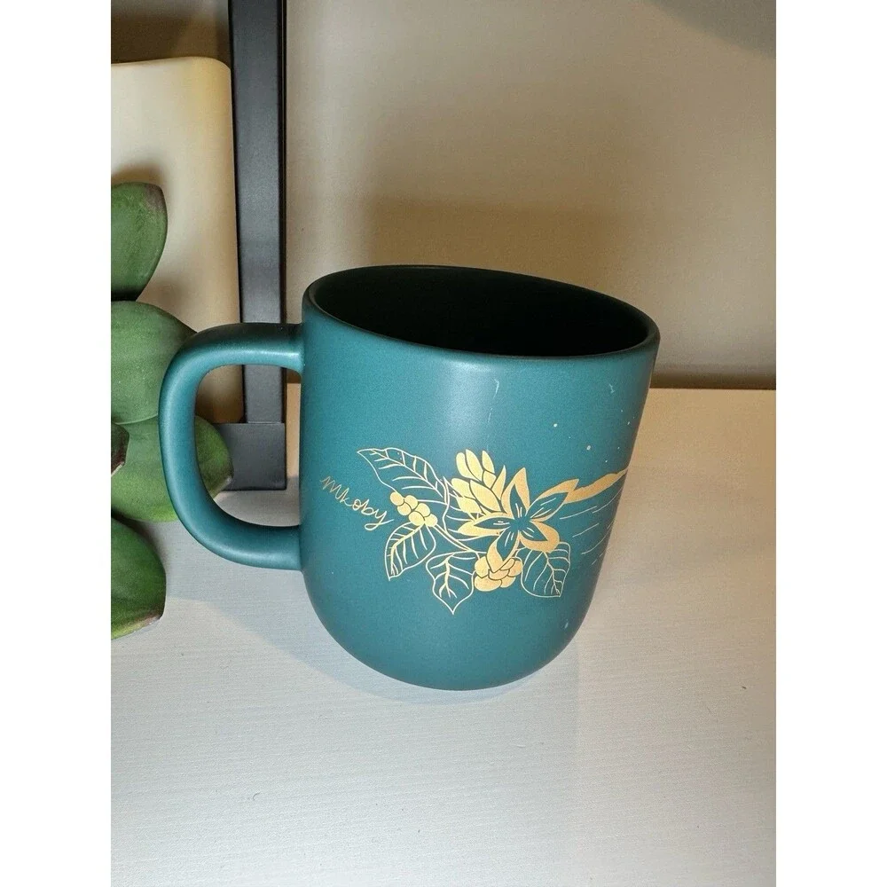 Starbucks Reserve Roastery Coffee Mug Melissa Koby Siren Green Limited Edition - Picture 3 of 5